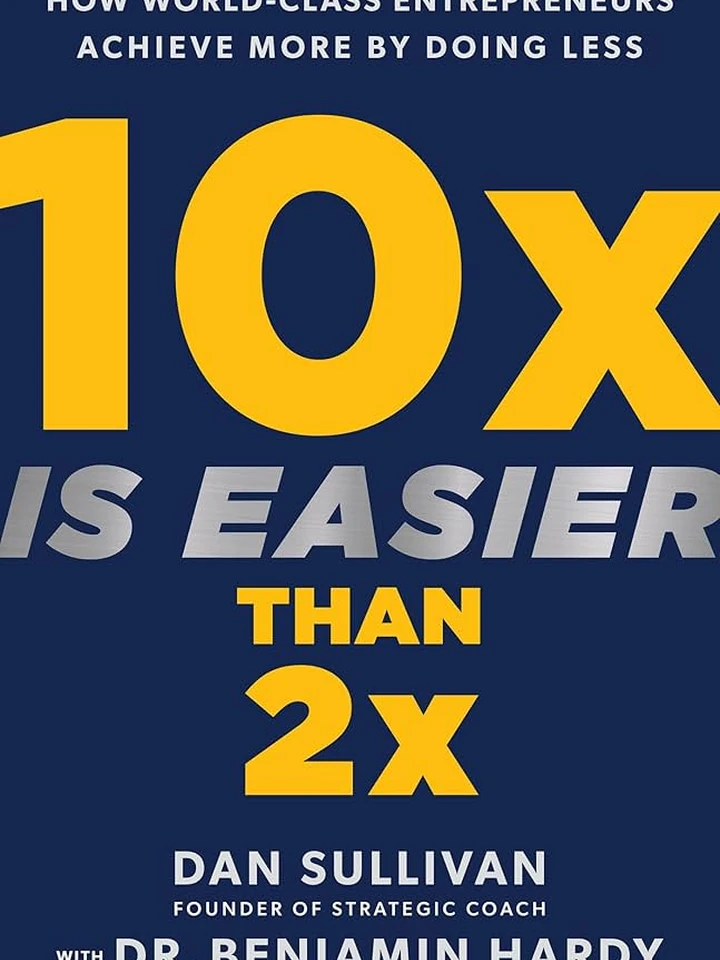 10x Is Easier Than 2x