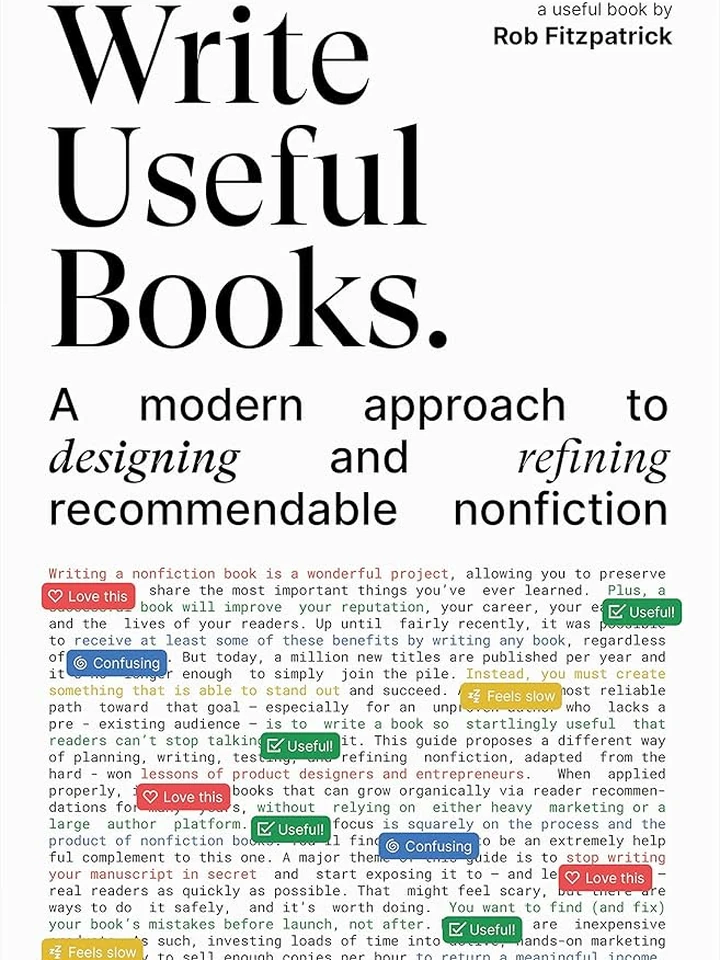 Write Useful Books