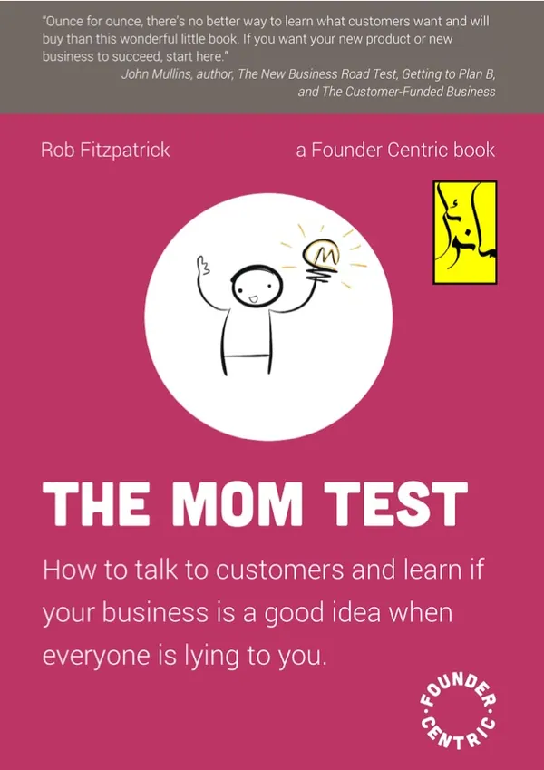 The Mom Test cover